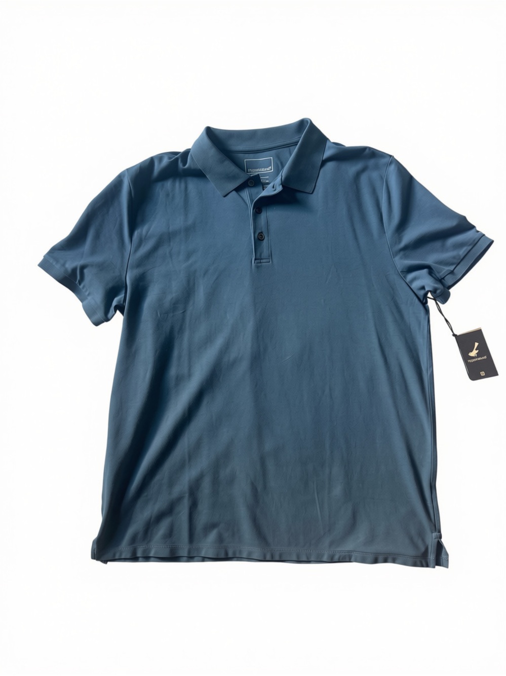 HyperNatural Men's Heathered Teal Polo Shirt